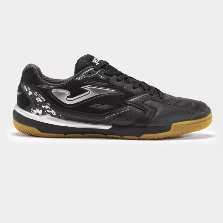 Calzado Joma modelo Liga-5 2401 Negro Oro Indoor en color Negro - 1