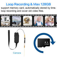 Cámara Mini Wireless 1080P WiFi IP Nanny Con Visión Nocturna Y Detección De Movimiento Cámara De Seguridad Doméstica P2P Grabación En Loop - details 16