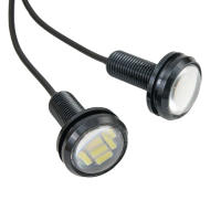 4Pcs Luz De Fondo LED Para Coche DRL Daytime Running Lights 12V 15W Luz Blanca Para Automóviles Signal De Parqueo Y Retroceso Accesorios De Vehículos - details 12