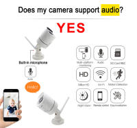 Cámara Bullet WIFI Exterior CCTV Seguridad Video Surveillance Inalámbrica Infrarrojo Impermeable Para El Hogar IP Cámara Onvif Camhipro 1080P - details 3
