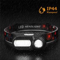 Lámpara De Cabeza LED Para Pesca Y Camping Luz Portátil Mini XPE COB Con USBlampara Frontal Para Uso Con 18650 - details 3
