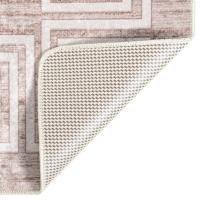 vidaXL Alfombra lavable antideslizante multicolor 80x300 cm Color Negro,  Gris y dorado,  Beige y dorado y mas Alfombras de área  Alfombra de Piso para Sala de Estar Dormitorio Habitación Salón - details 4