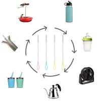 Cepillo De Limpieza Para Tiras De Bebida De Acero Inoxidable Y Nylon Cepillo De Limpieza Extra Para Tiras De Bebida De Tumbler Sippy Cup Y Botella - details 5
