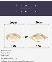 Lámpara De Techo Moderna Y Lujo Nórdica En Oro Para Sala De Estar Restaurante Pasillo Decoración Sencilla Fuente De Luz LED Incluida Vínculo 110V-220V - details 9