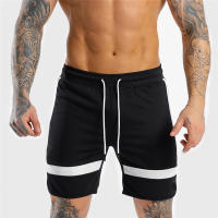 Shorts De Entrenamiento Para Hombre GITF Shorts De Correr Fitness Gym Basketbal Negro Pantalones De Sudor Con Estampado De Deporte - details 11