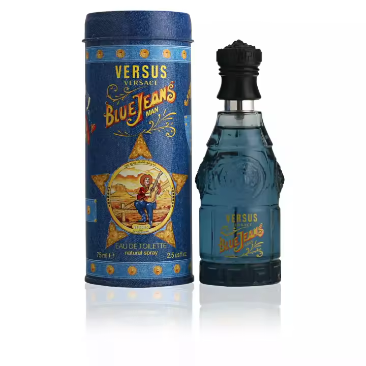 Versace Original BLUE JEANS Eau de Toilette vaporizador, Perfume para hombre 75ml - 1