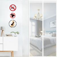 Mosquitera de Malla con Cierre Magnético Completo  - Fácil Instalación sin Taladros para Puerta 90x210 cm, 120x220 cm,140x240 cm, 140x280 cm - details 1