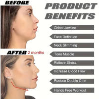 Entrenador De Mandíbula De Silicona 1pc Forma De Musculación De La Línea De La Mandíbula Anti-Edad Para Fitness Y Cuidado De La Piel - details 2