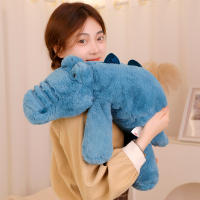 Almohada De Peluche Suave De 45-70cm En Forma De Animal Lười Gato Zorro Cocodrilo Regalo De Cumpleaños Para Niño Y Niña Rellena Con Poliéster - details 3