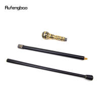 Bastón De Moda De 93cm Con Mango Redondo De Lujo Dorado Y Negro Para Fiesta Cabeza Elegante De Crosier Punta De Goma Para Senderismo - details 8
