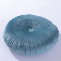 Cojín Redondo De Tatami 35x35cm Almohada Suave Para Sofa Cama Silla Piso Decoración Del Hogar Cojín De Asiento Beige Rosa Verde Naranja Azul Gris - details 5