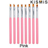KISMIS 8Pcs Lápiz De Uñas Con Pétalos Para Dibujar Y Pintar Herramienta De Diseño De Manicura Brocha De Gel Brochas De Uñas Set De Pintura De Uñas - details 11