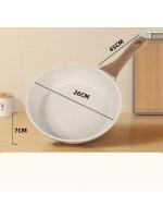Sartén Profunda Multifuncional Antideslizante Para Freír Y Saltear Saneamiento Cocina Con Piedra Médica Antiadherente Para Huevo Y Omelette - details 0