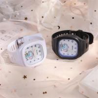 Reloj De Pulsera Infantil Luminoso De Dibujos Animados Reloj Deportivo De Silicona Moda Para Estudiantes Resistente Al Agua Display Numérico - details 1