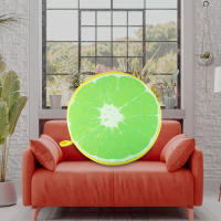 Funda De Cojín Redonda Para Silla De Barra Con Estampado De Frutas De Dibujos Animados Antideslizante Cubierta De Asiento Suave Para Sala De Estar Y Comedor - details 101