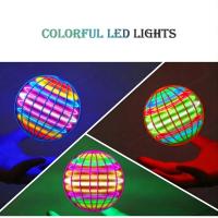 Juguete Interactivo Mini UFO LED Controlado Por Mano Volador 360° Rotativo Boomerang Spinner Para Niños Regalo Divertido - details 9