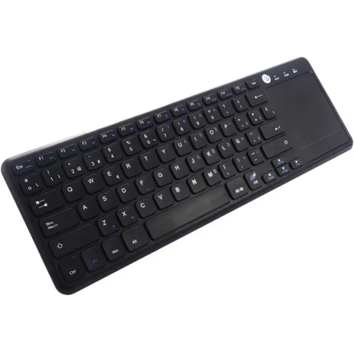 Teclado inalambrico coolbox touchpad coo - tew01 - bk - 1