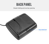 Monitor De Coche MJDOUD Con Cámara Trasera Pantalla TFT LCD HD De 4.3 Pulgadas Cámara De Apoyo LED Para Estacionamiento Fácil Instalación - details 1