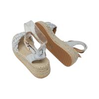Eva Zorteon- Sandalias Mujer Plana Yute,Alpargata plataforma Verano. Marca TULIPANO. - details 6