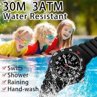 Reloj analógico para niños, Agua resistant to, para enseñar El Tiempo, para niños y niñas, Correa elegant para aprever - details 2