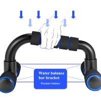 1par De Barras De Empuje En Forma De U Para Ejercicio De Pecho Equipo De Gimnasio En Casa Músculo Entrenamiento Antideslizante Para Manos Y Cuerpo - details 4