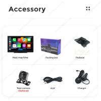 Reproductor Multimedia Para Coche Universal 11.26'' Tela De Toque Con Wireless Carplay Android Auto MP5 Soporte AUX BT FM DSP Cámara De Retroceso - details 2