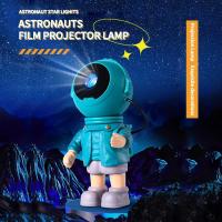 Proyector De Noche Creativo De Astronauta Regalo Para Niños Diseño Magnético Ajustable Luz De Galaxia Y Neblina Para Dormitorio - details 0