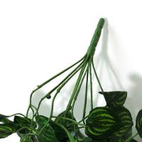 Guirnalda De Iva Artificial Hojas Verdes Falsas Plantas Colgantes Decoración Para Hogar Fiesta Boda Origin Zhejiang China - details 6