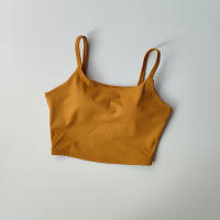 Sudadera Deportiva Transpirable Para Mujer Top De Fitness Push up Con Almohadillas Fijas Ropa De Yoga Vestido De Correr Material Nylon Spandex - details 16