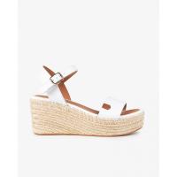 Sandalias plataforma mujer POPA ARAMBOL BLAN SANDALIA CUÑA YUTE TRENZADO BLANCO 35933 25V - details 0