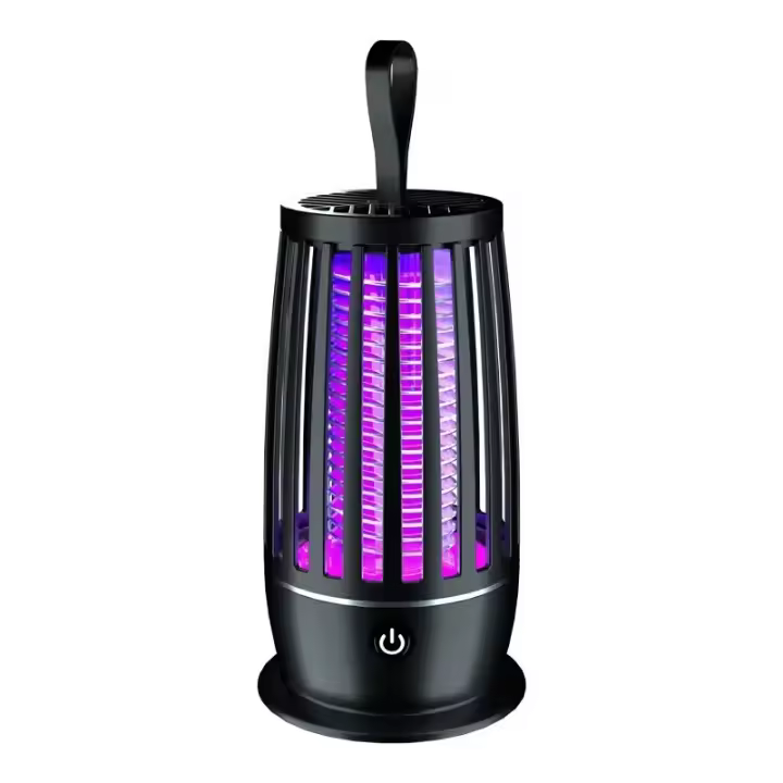 Catcher De Moscas Eléctrico Recargable Por USB Mosquitera Anti-Mosquitos Mini Lámpara Repelente De Mosquitos Para Exteriores Camping Terraza - 1