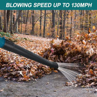 Soplador de aire eléctrico de alta potencia para Makita,  herramienta de jardín de hoja,  nieve, polvo,  Soplador de inalámbrico de mano,  Soplador de batería de 18V - details 1