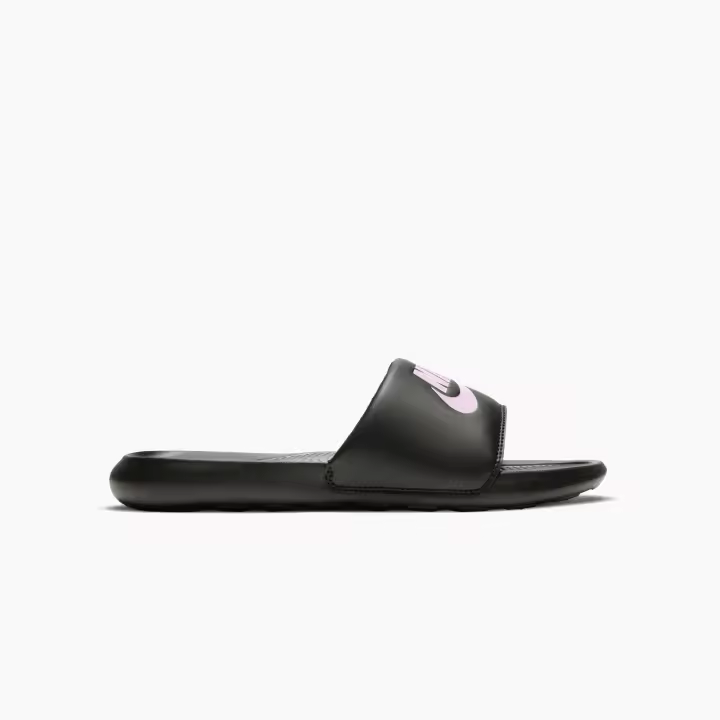 NIKE W' VICTORI ONE SLIDE BLACK & PINK - CN9677 - 1