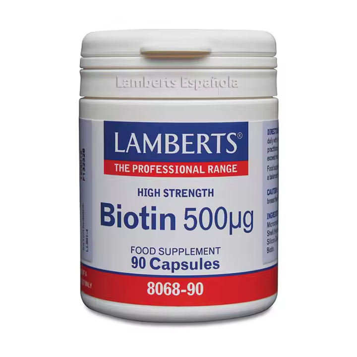 Biotina 90 cápsulas de 50?g  Lamberts - 1