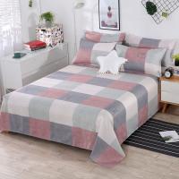 Juego De Sábanas Y Fundas Para Almohadas De Algodón 3 Piezas Textil Doméstico Estilo Pastoral Sábanas Planas Y Fundas Para Almohadas Material Suave Y Transpirable - details 2