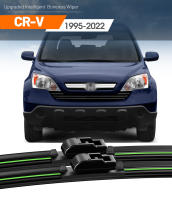 2pcs LimpiaParabrisas Antiniebla Delantero Para Honda CR-V 1995-2022 Plegable Inteligente De Banda Natural De Goma Accesorios De Ventana - details 0