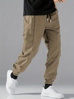 Pantalones De Hombre Para Primavera Y Otoño Mallas Finales Deporte Juvenil Pantalones De Senderismo Con Multiples Bolsillos - details 13