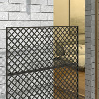 Juego de 3 separadores de ambientes 122x198 cm Mampara de rejilla frithing, Juego de 3 separadores de ambientes de Maple, Separador de ambientes exterior - details 5