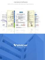 Cámara De Seguridad Vstarcam 3MP Bullet Wifi Con Visión Nocturna IR Alarma De Movimiento Detección Humana Impermeable Para Interior Y Exterior - details 16