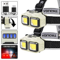 Linterna Frontal Recargable 1000 Lumen LED Con Luz Blanca Roja Impermeable Para Camping Pesca Y Actividades Al Aire Libre - details 14