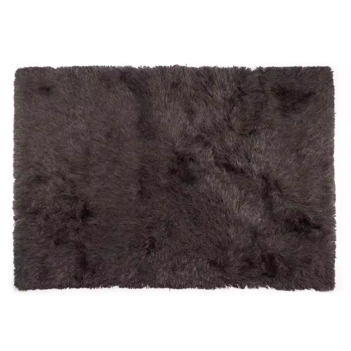 Alfombra Gris oscuro 120 x 2 x 180 cm - 1