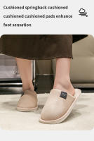 Pantuflas Calientes De Invierno Para Hombres Zapatos De Casa Antideslizantes Suaves Y Cómodos Plano Tacón Pantuflas De Peluche Para Dormitorio Interior Adecuado Para Mujeres Tamaño Pequeño Por Favor Ver Tamaño Del Producto - details 7