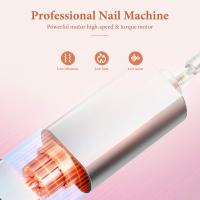 Limas de Uñas Eléctricas, Taladro de Uñas Eléctrico Profesional para Uñas de Gel Acrílico, 15000RPM Velocidad Ajustable Set de Manicura Pedicura con 12 Brocas - details 2