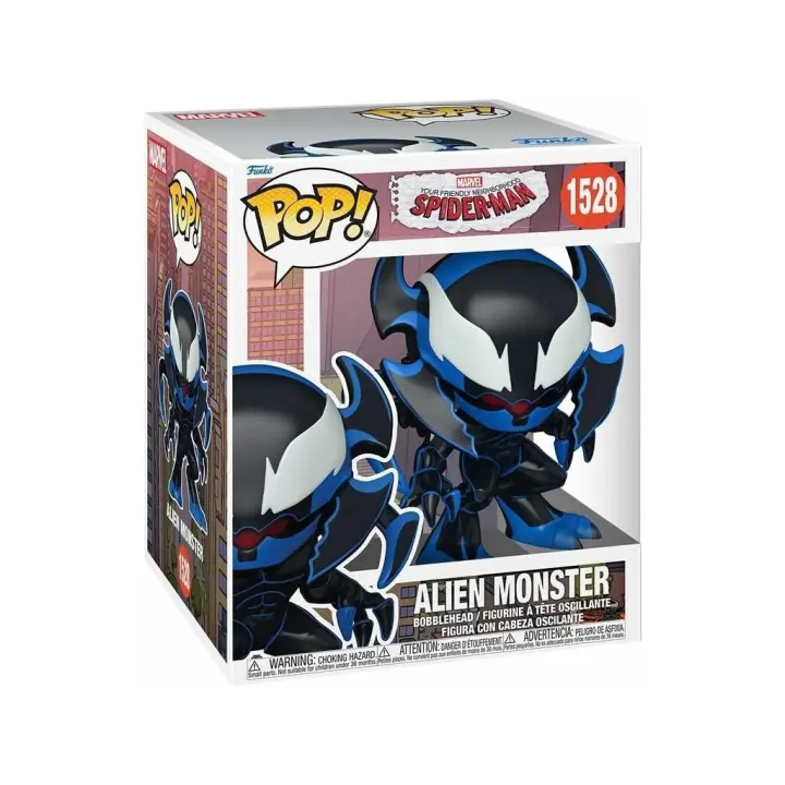 Funko Pop Marvel Tu Amigo y Vecino Spiderman Figura Alien Monster - 1