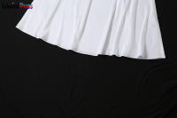Vestido Y2K Sin Mangas De Mujer Con Espalda Descubierta Y Cuello En V En Malla De Seda Patchwork Elegante Para Fiesta De Cumpleaños Y Promesa Estilo Bodycon Suelto - details 9
