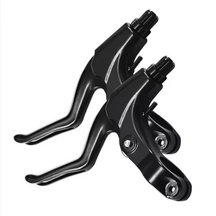 Pares De Manillares De Freno De Bicicleta De Aleación De Aluminio Ultraligero Compatible Con Manillares De 22.2mm V-Brake Universal Para Ciclismo - 1