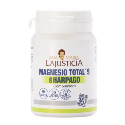 Ana Maria Lajusticia - Magnesio Total 5 con Harpago | Alivio Muscular y Articular | 70 Cápsulas - 1