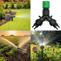 Adaptador De Grifo Para Riego Por Drip 4-Maneras Para Jardín 1/4' Sistema Automático De Riego Para Plantas Bonsái Macetas Invernadero - details 4