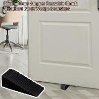 1PC Seguridad Plástico Bloque De Puerta Antigolpes Retenedor De Puerta Para Casa Y Oficina Bloque De Puerta Anticollision - details 13