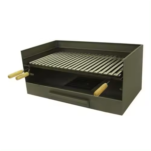 Cajon barbacoa IMEX EL ZORRO con parrilla inox. 61x40x33cm.71515 - 1